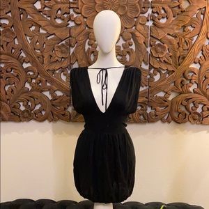 Black casual top